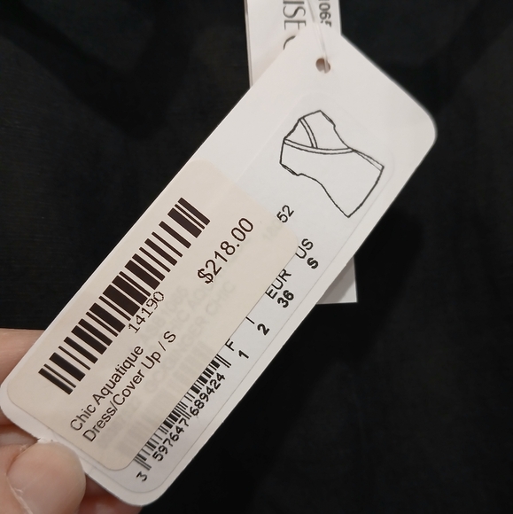 New Lise Charmel Chic Aquatique Dress/Cover Up Size Small - Picture 3 of 8